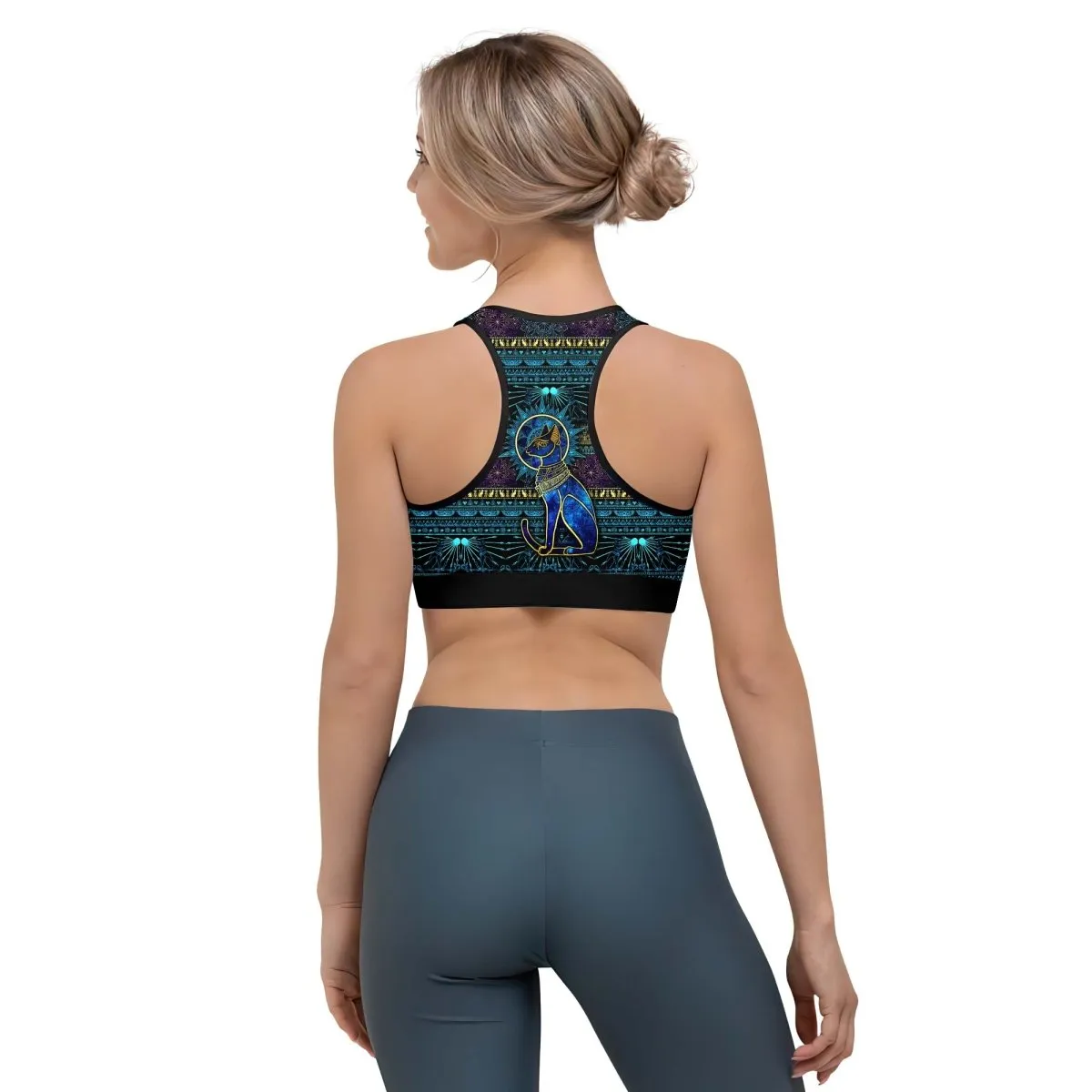 Bastet Galaxy Women's Padded Sports Bra