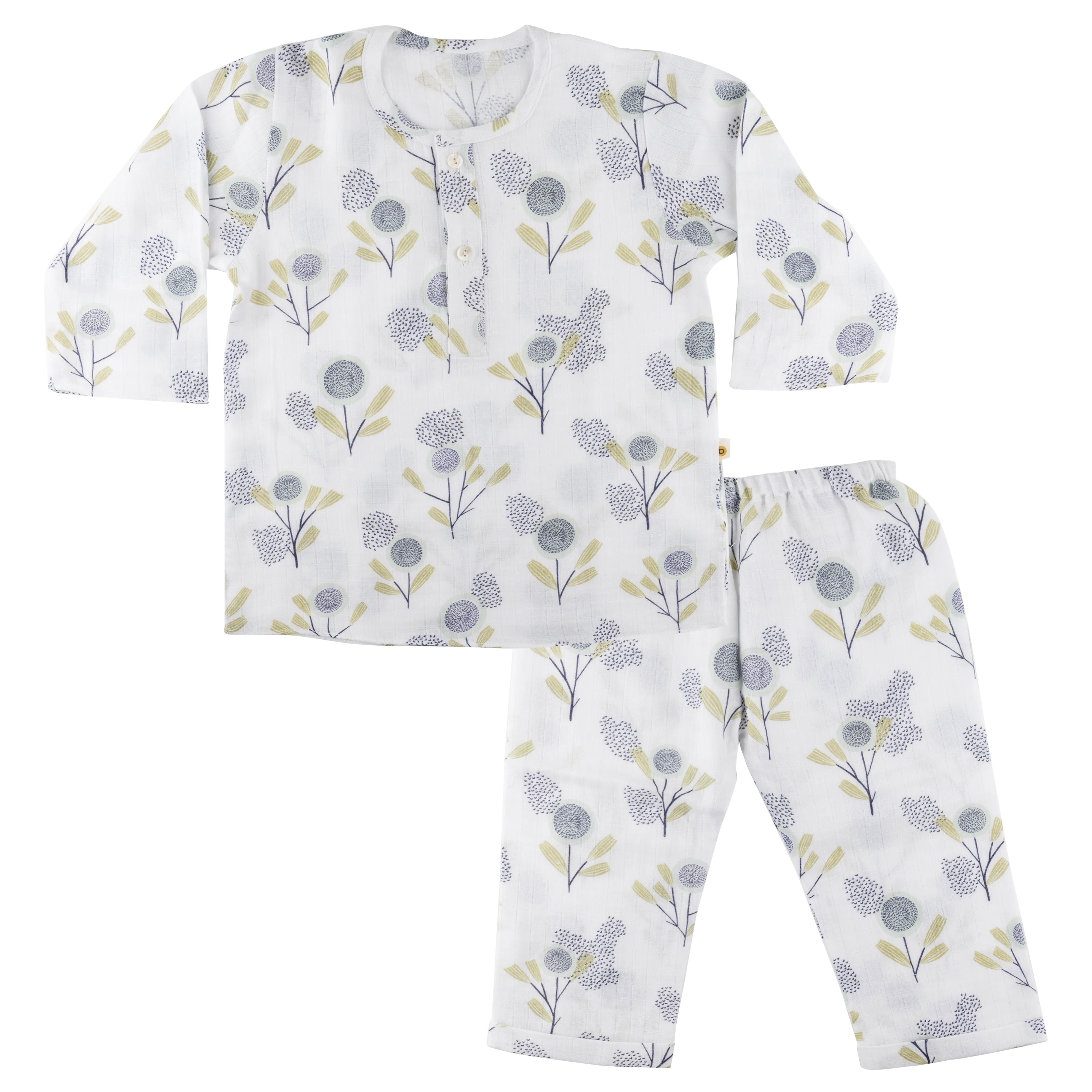 Dulaar Organic Muslin Loungewear Set - The Sparrow and Flower