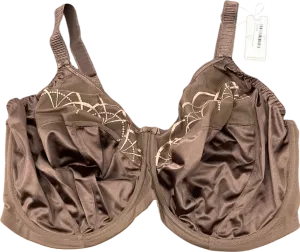 Elomi Lingerie Brown Cate Full Cup Bra UK 46H