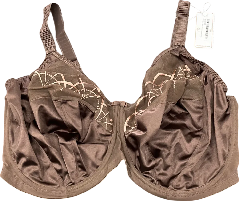 Elomi Lingerie Brown Cate Full Cup Bra UK 46H