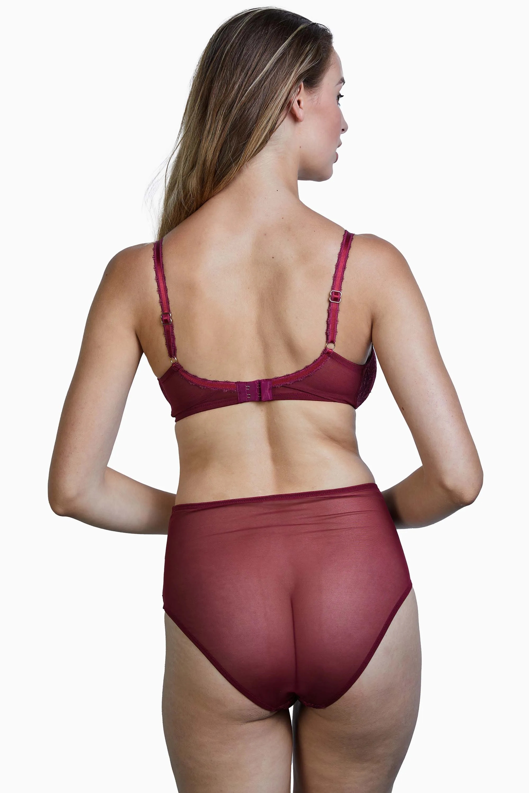 Emma Merlot Wine Ultimate Comfort Wireless Bra
