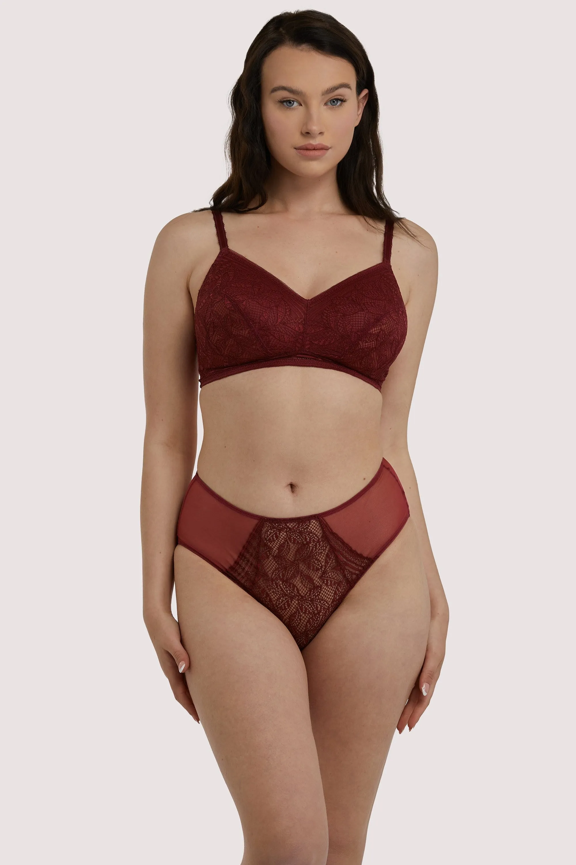 Emma Merlot Wine Ultimate Comfort Wireless Bra