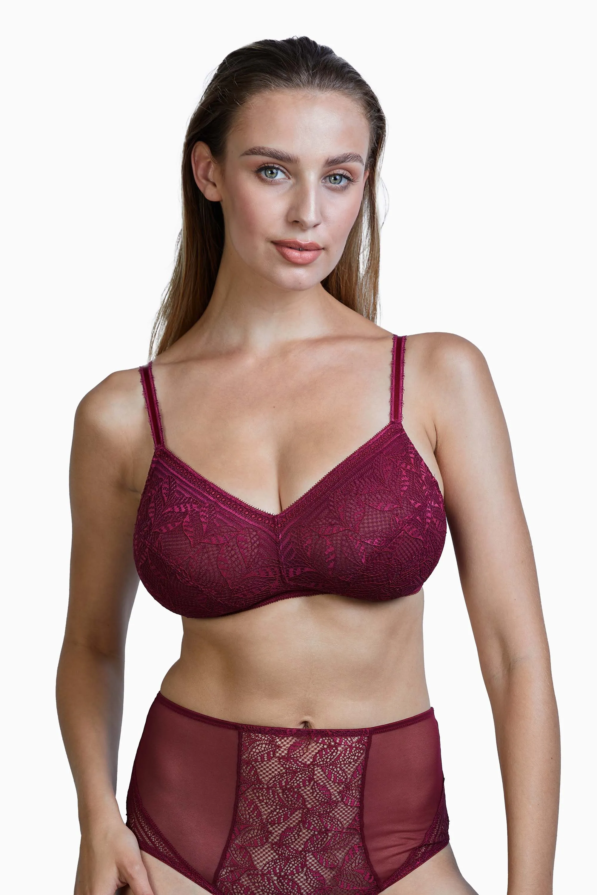 Emma Merlot Wine Ultimate Comfort Wireless Bra