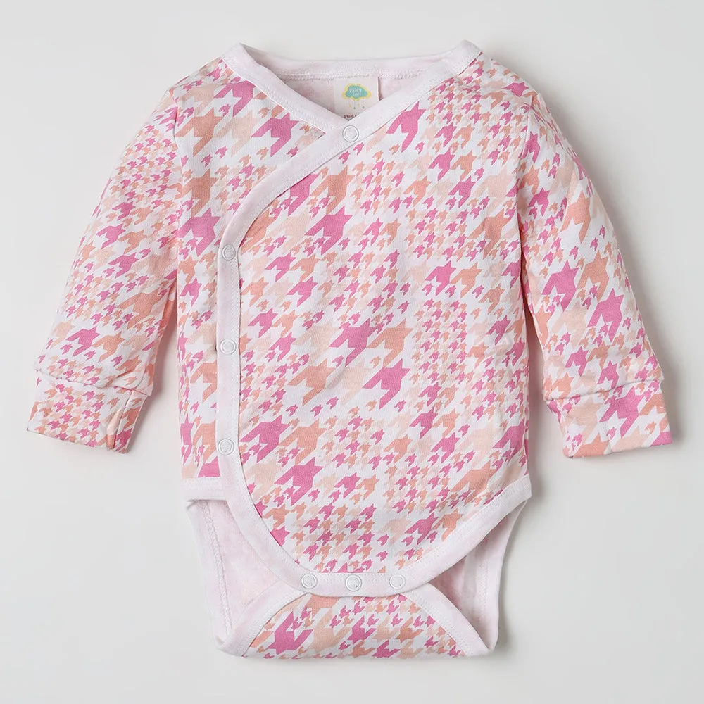 Fancy Fluff Elegance Wrapover Pyjama Set