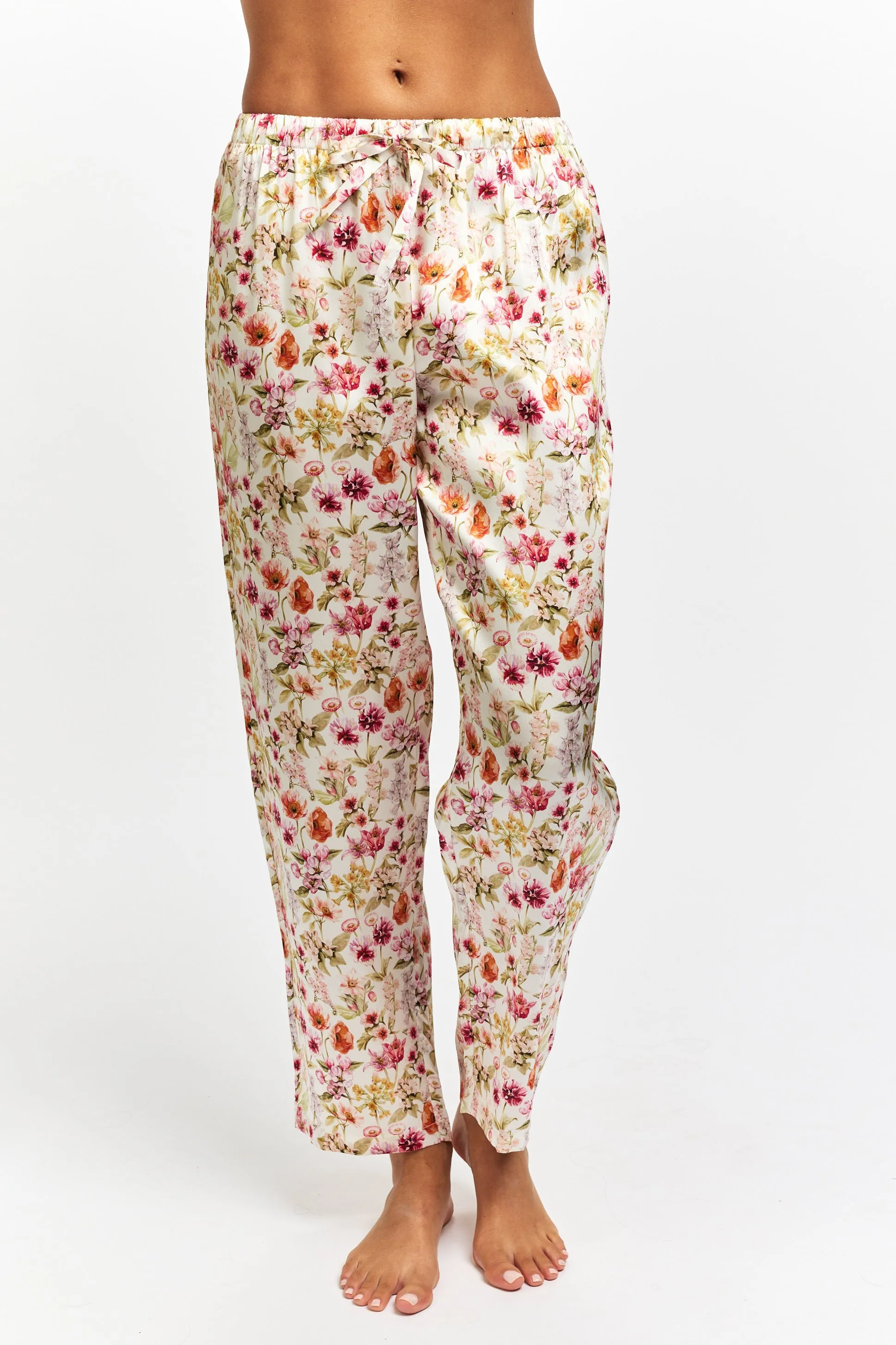 Liberty Silk Sleep Pant Stately Boutique Blue