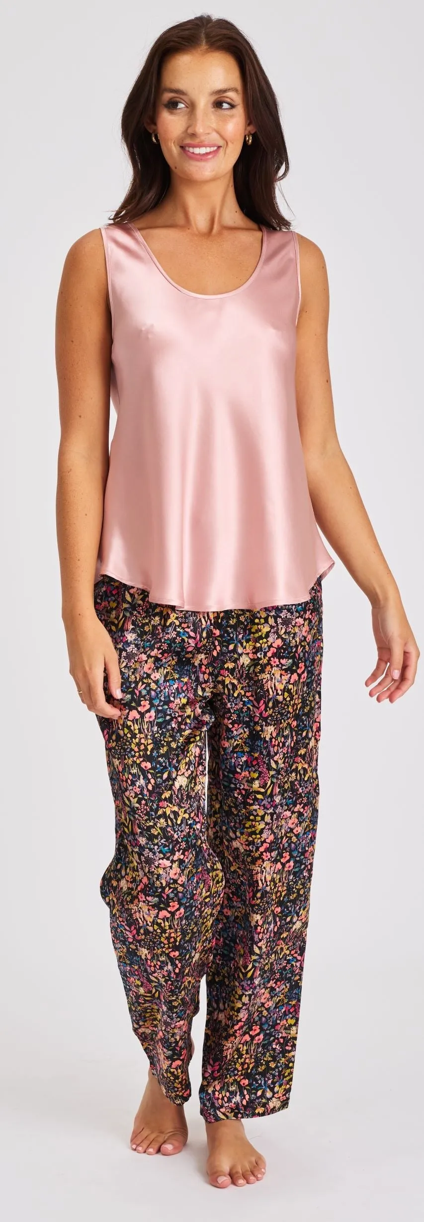 Liberty Silk Sleep Pant Stately Boutique Blue