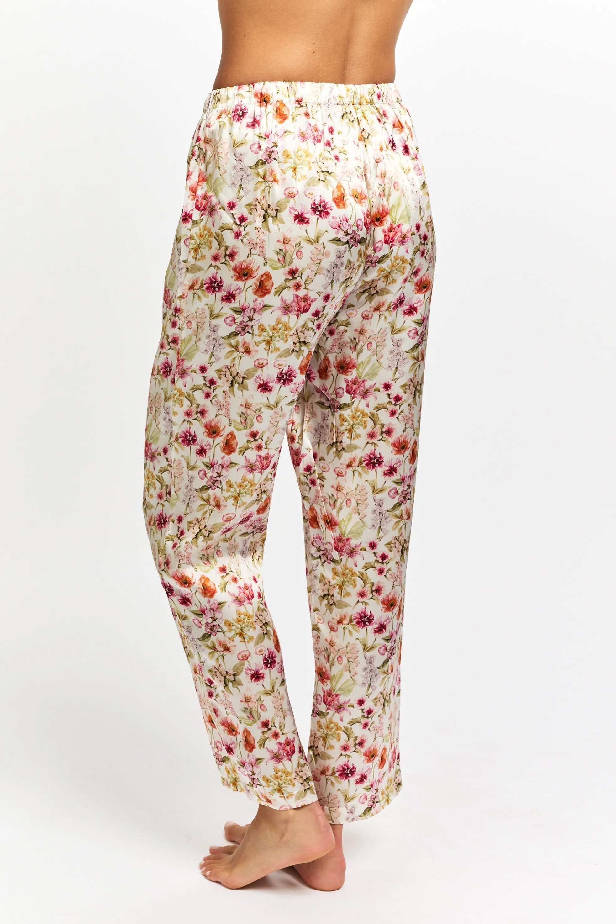 Liberty Silk Sleep Pant Stately Boutique Blue