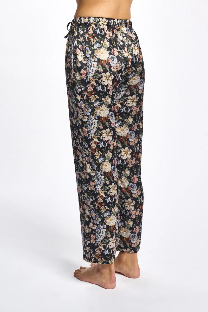 Liberty Silk Sleep Pant Stately Boutique Blue