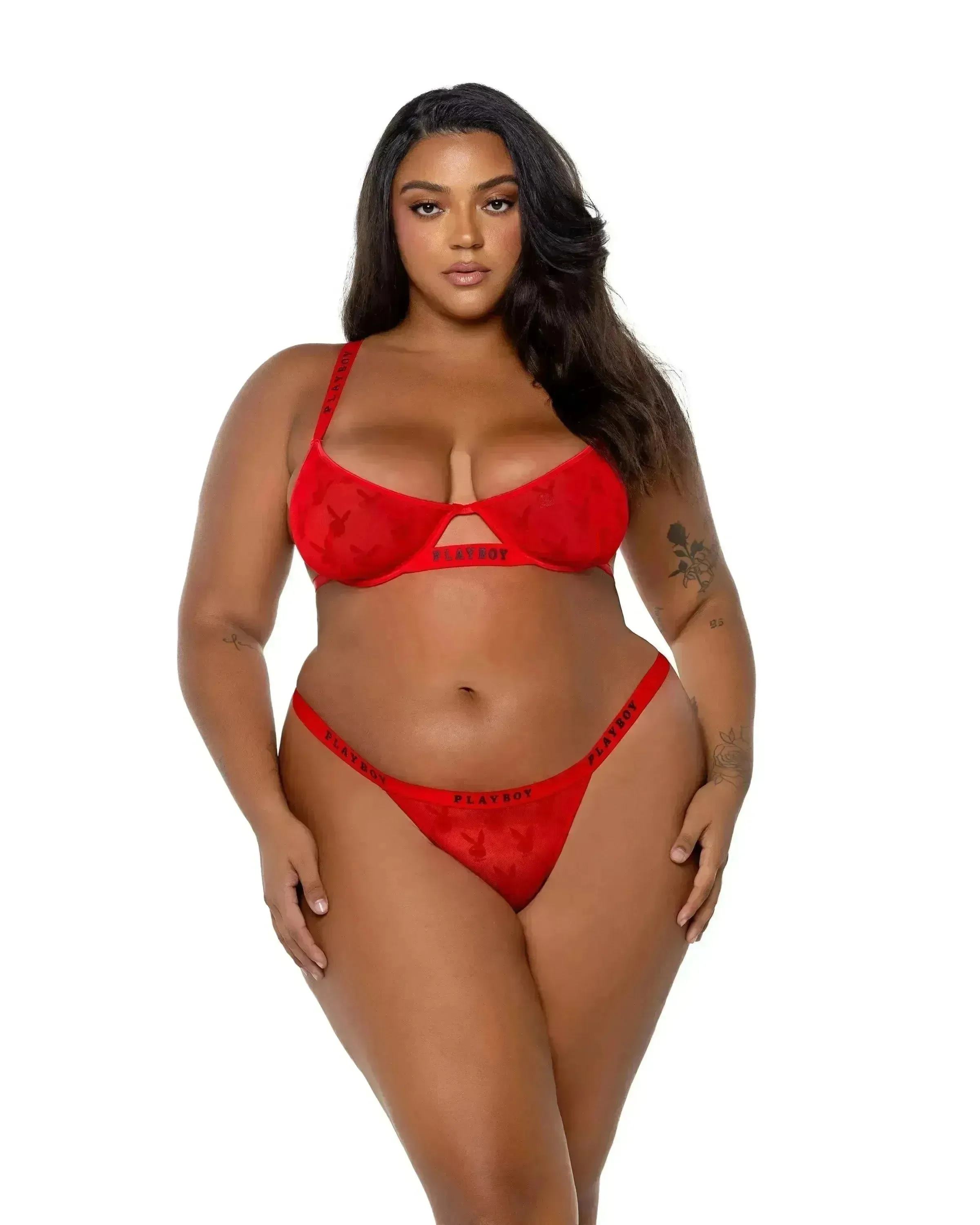 PBLI154 - Playboy Bunny Rouge 2pc Set